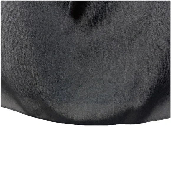 Donna Kay Black Sleeveless Sequin Accent Trim Evening Camisole Top Plus size 18W - Picture 5 of 8